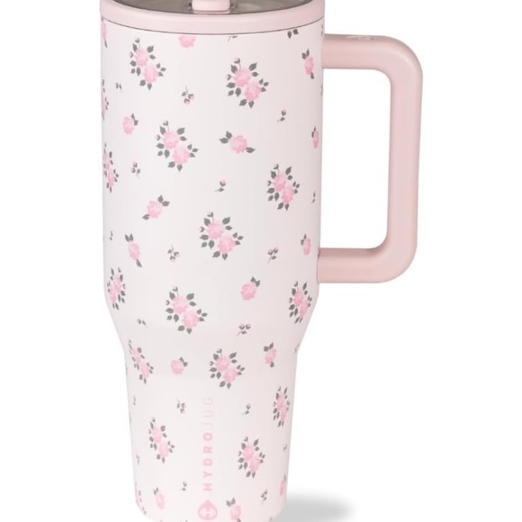 NIB HydroJug Floral Mug -  MSRP $50 - Picture 1 of 4